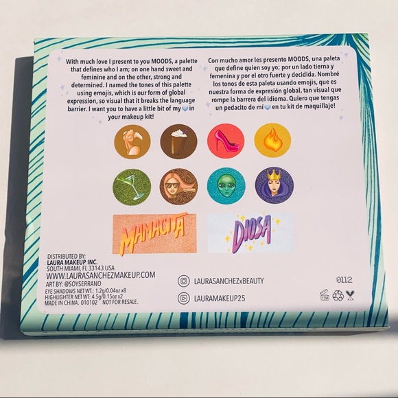 Moods Laura Sanchez Highlight & Eyeshadow Palette - Picture 4 of 5